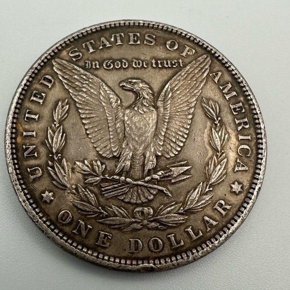 1897 Morgan Silver Dollar – 90% Silver – Philadelphia Mint – Vintage U.S. Coin - Picture 7 of 12